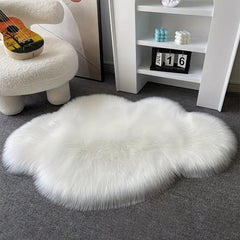 Fluffy Cloud Plush Rug Soft Faux Fur Bedroom Decoration Machine Washable