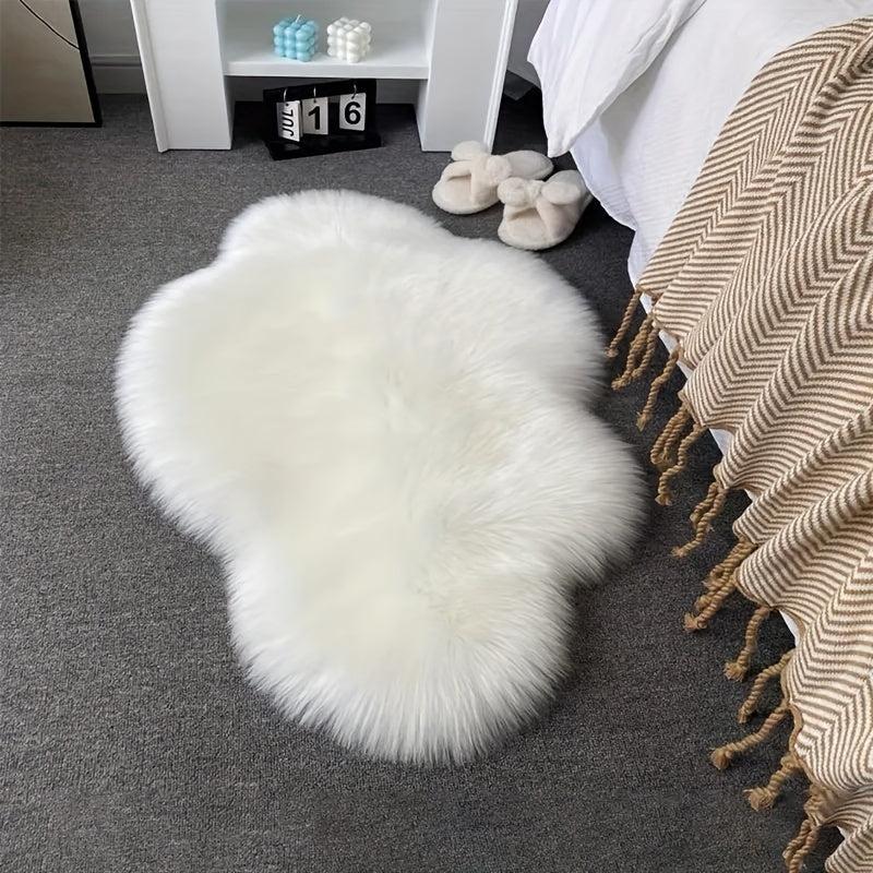 Fluffy Cloud Plush Rug Soft Faux Fur Bedroom Decoration Machine Washable