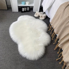 Fluffy Cloud Plush Rug Soft Faux Fur Bedroom Decoration Machine Washable