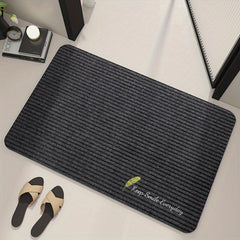 Thickened Striped Kitchen Rug Waterproof Non Slip Runner Doormat