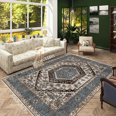 Vintage Moroccan Boho Persian Carpet Ethnic Style Rug for Living Room