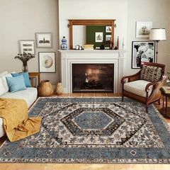 Vintage Moroccan Boho Persian Carpet Ethnic Style Rug for Living Room