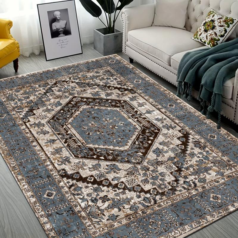 Vintage Moroccan Boho Persian Carpet Ethnic Style Rug for Living Room