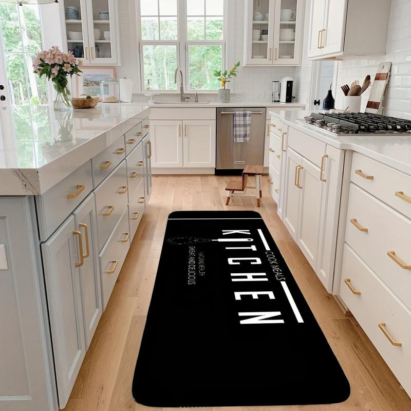 1pc Non Slip Kitchen Floor Mat Soft and Durable Rug for Home Decor