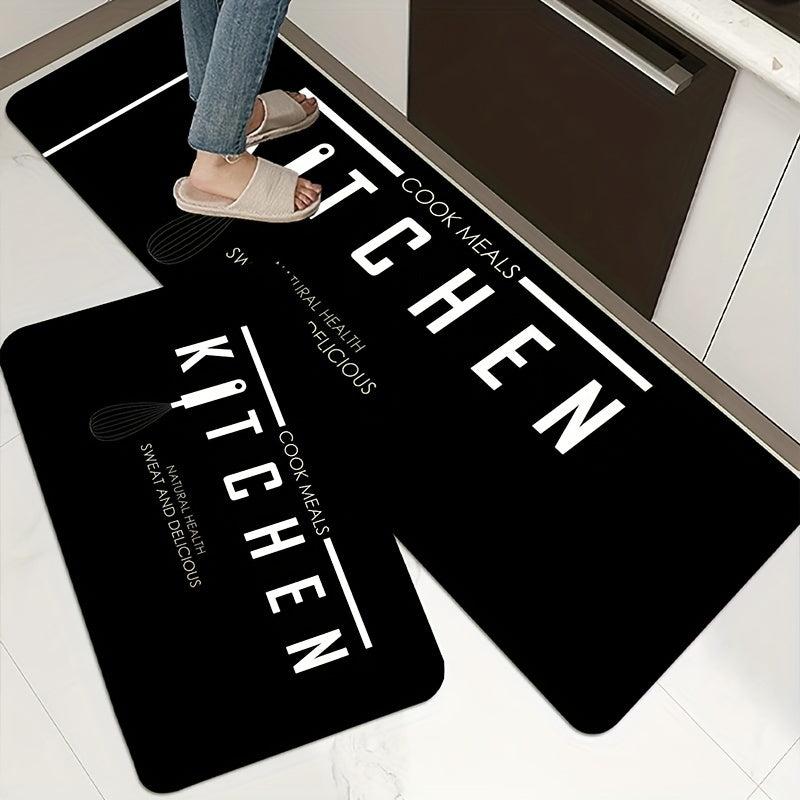 1pc Non Slip Kitchen Floor Mat Soft and Durable Rug for Home Decor