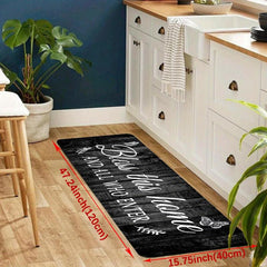Stain Resistant Kitchen Rug Anti-slip Memory Foam Mat