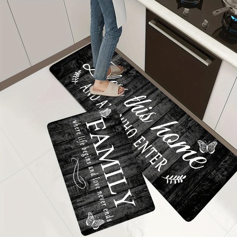 Stain Resistant Kitchen Rug Anti-slip Memory Foam Mat