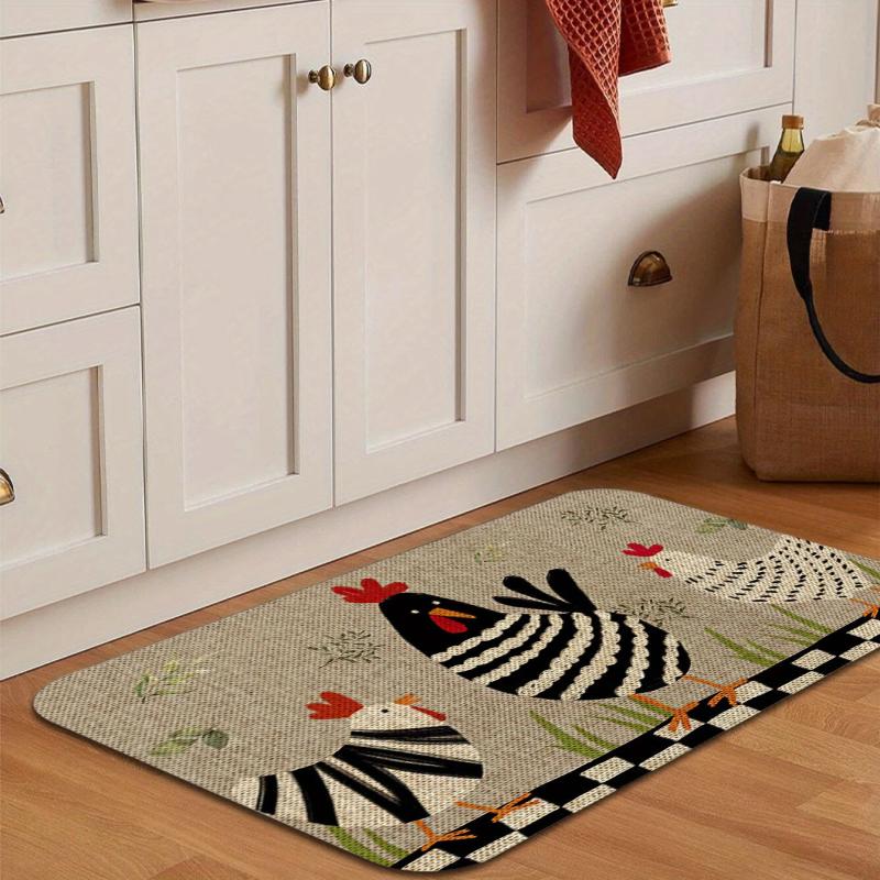 Quick Drying Animal Print Kitchen Mat - Rustic Home Decor