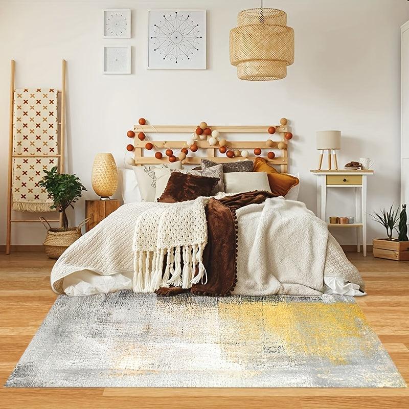 Nordic Abstract Area Rug Non Slip Waterproof