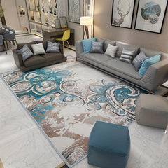Geometric Area Rug Anti-slip Soft Carpet for High Traffic Areas