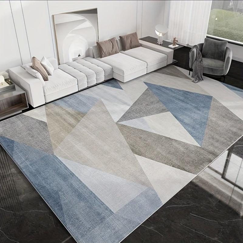 Geometric Pattern Kitchen Rug Indoor Mat Non-slip Floor Rug