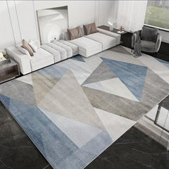 Geometric Pattern Kitchen Rug Indoor Mat Non-slip Floor Rug