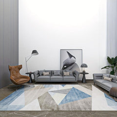 Geometric Pattern Kitchen Rug Indoor Mat Non-slip Floor Rug
