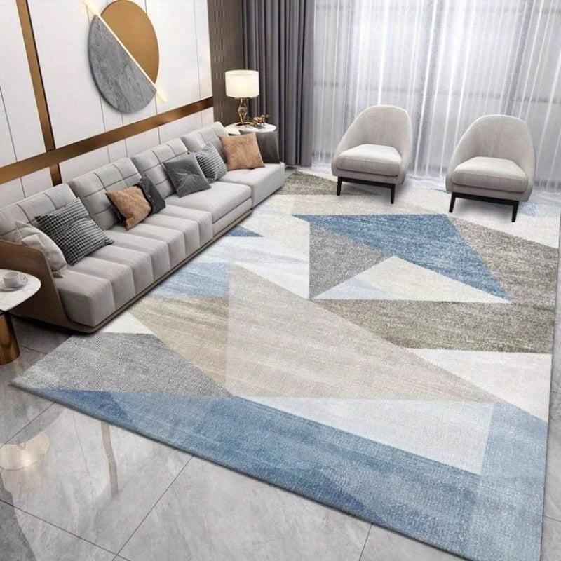 Geometric Pattern Kitchen Rug Indoor Mat Non-slip Floor Rug