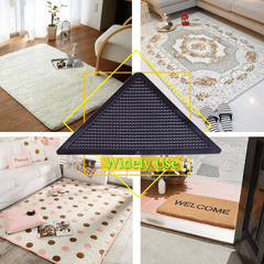 4pcs Rug Gripper Anti Slip Rug Grips Reusable Washable Rug Tape