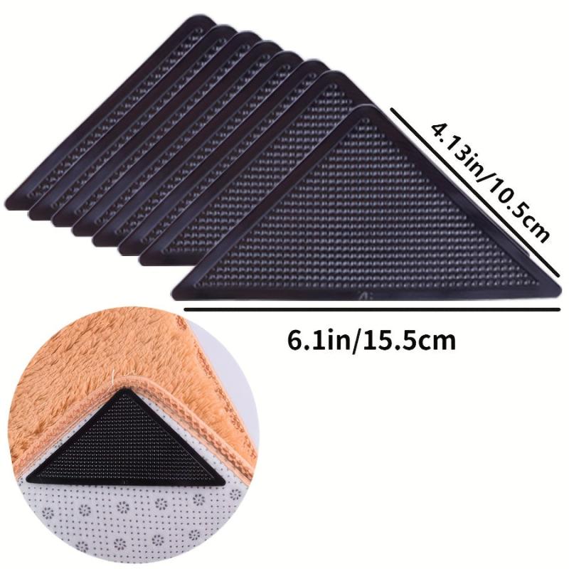 4pcs Rug Gripper Anti Slip Rug Grips Reusable Washable Rug Tape