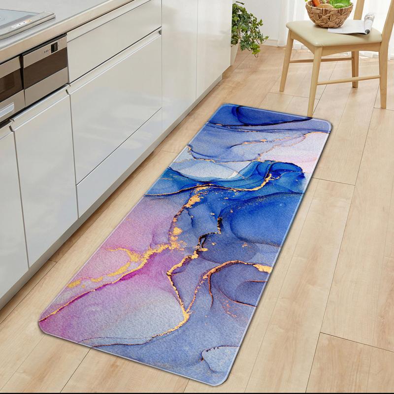 Watercolor Print Non Slip Welcome Entrance Doormat