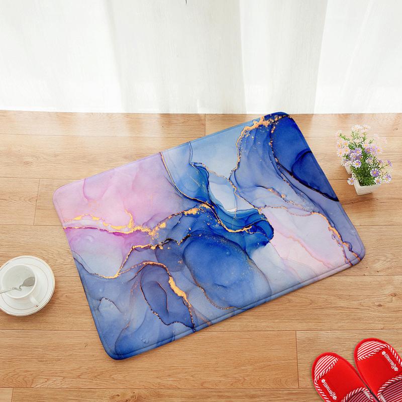 Watercolor Print Non Slip Welcome Entrance Doormat