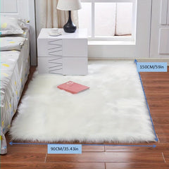 Plush Area Rug Living Room Mat Non slip Kitchen Rug Home Decor