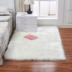 Plush Area Rug Living Room Mat Non slip Kitchen Rug Home Decor