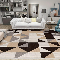 Modern Geometric Area Rug 3'X5' Soft Carpet