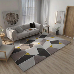 Modern Geometric Area Rug 3'X5' Soft Carpet
