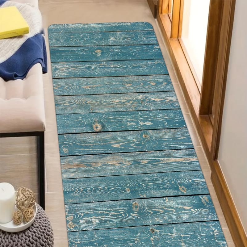 Crystal Velvet Non Slip Kitchen Floor Mat - Waterproof and Absorbent