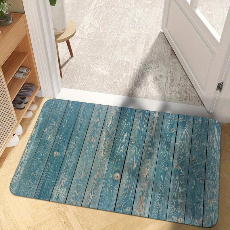 Crystal Velvet Non Slip Kitchen Floor Mat - Waterproof and Absorbent