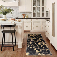 Non Slip Runner Rug Soft Machine Washable Stair Carpet for Hall Living Room