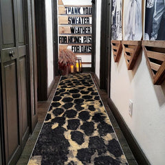 Non Slip Runner Rug Soft Machine Washable Stair Carpet for Hall Living Room