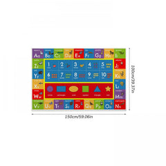Kids Educational Area Rugs Learning Numbers Play Mat