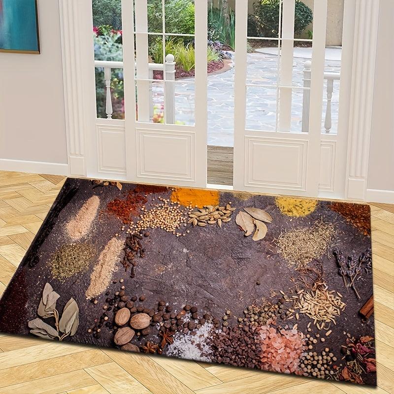Soft Kitchen Rug Cushioned Anti Fatigue Waterproof Non Slip Set Runner Bedside