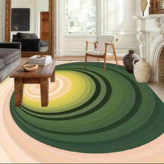 Modern Abstract Area Rug 25ft Non Slip Machine Washable