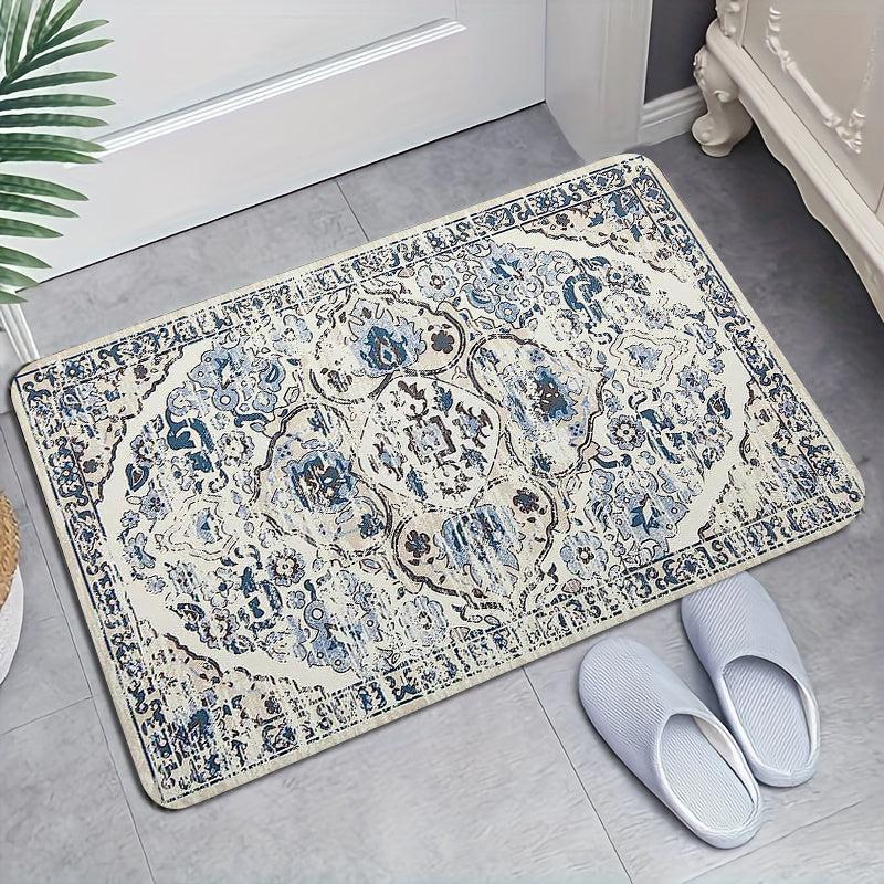 Bohemian Vintage Kitchen Mat - Dirt Resistant Rug
