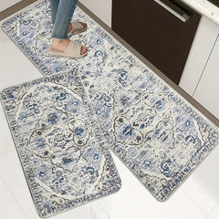 Bohemian Vintage Kitchen Mat - Dirt Resistant Rug