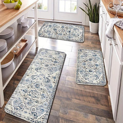 Bohemian Vintage Kitchen Mat - Dirt Resistant Rug