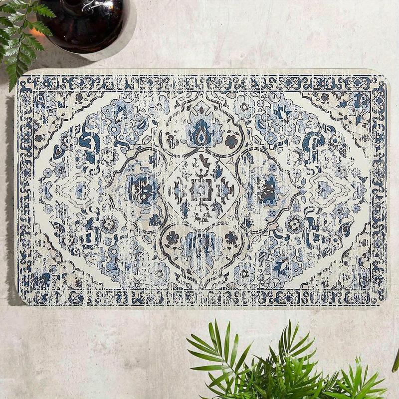 Bohemian Vintage Kitchen Mat - Dirt Resistant Rug