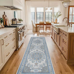 Boho Runner Rug 60 96x304 Non Slip Washable Kitchen Rugs