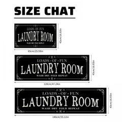 Farmhouse Laundry Room Runner Rug Non Slip Mat