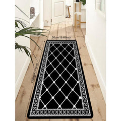 Non Slip Kitchen Rugs and Mats Geometric Design