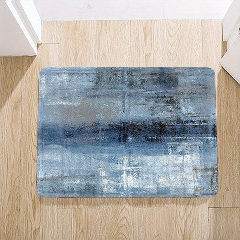 Kitchen Rug Painting Carpet Bathroom Entrance Foot Mat Coffee Table Bedside Carp