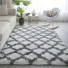 Soft Shaggy Rug 3.93x5.25 Feet Bedroom Living Room Nursery Durable Fuzzy