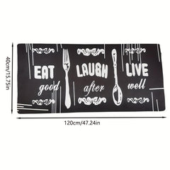 Retro Waterproof Kitchen Mat Non Slip Washable Stain Resistant