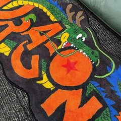 Cartoon Dragon Long Strip Carpet Soft Plush Mat Home Decoration