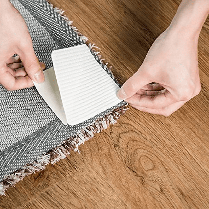 Non Slip Washable Rug Grippers 'Vacuum TECH' Anti Curling Pads