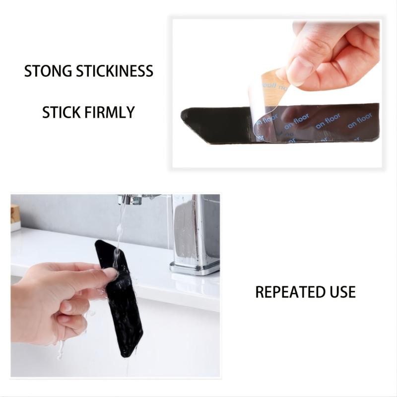 16pcs Reusable Carpet Pad and Rug Tape, Washable and Durable