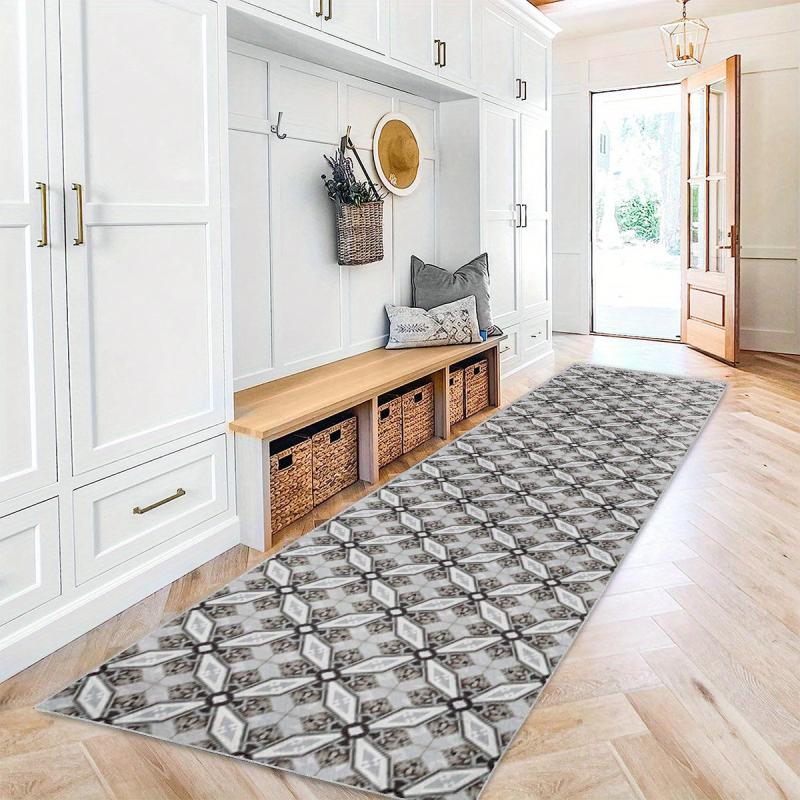 Vintage Moroccan Runner Rugs Boho Soft Washable Entryway Rug
