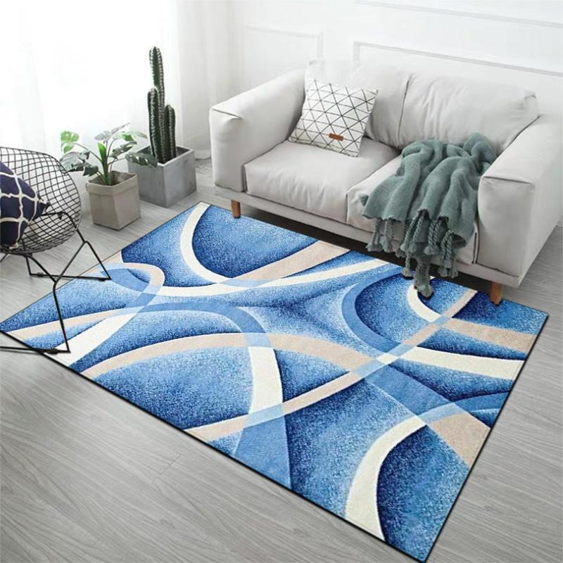 Modern Area Rugs Abstract Art Pattern Floor Mat
