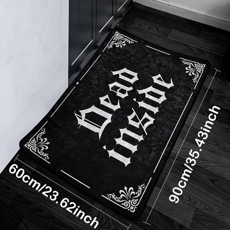 Halloween Gothic Area Rugs Anti-fatigue Shaggy Floor Carpet