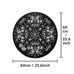 Modern Crystal Velvet Rug Soft Non Slip Living Room Floor Mat